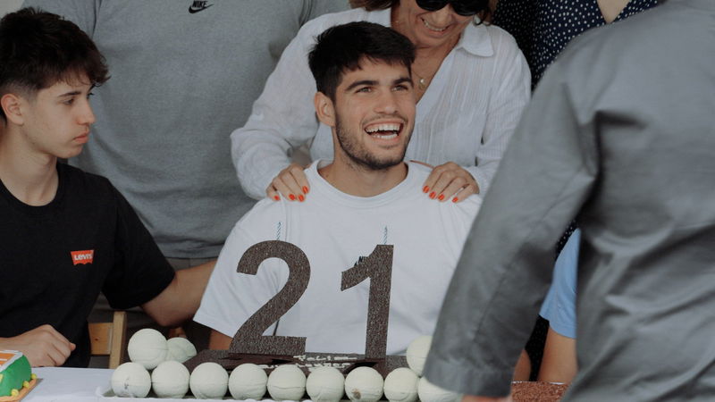 Still 'Carlos Alcaraz: a mi manera' via Netflix
