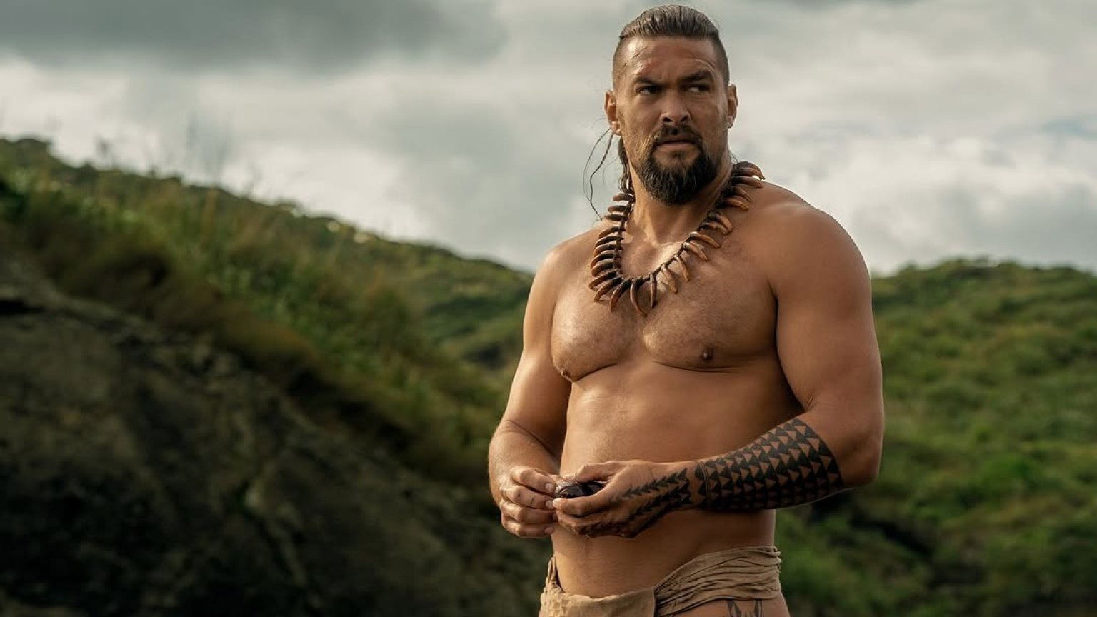 Jason Momoa schittert op nieuwe beelden van historische serie: 'Dit is mijn droom'