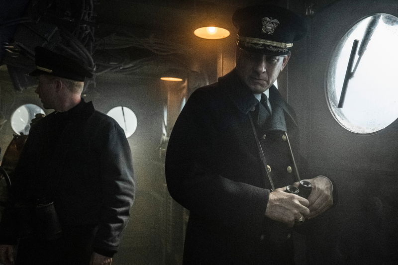 Still 'Greyhound' via Apple TV+