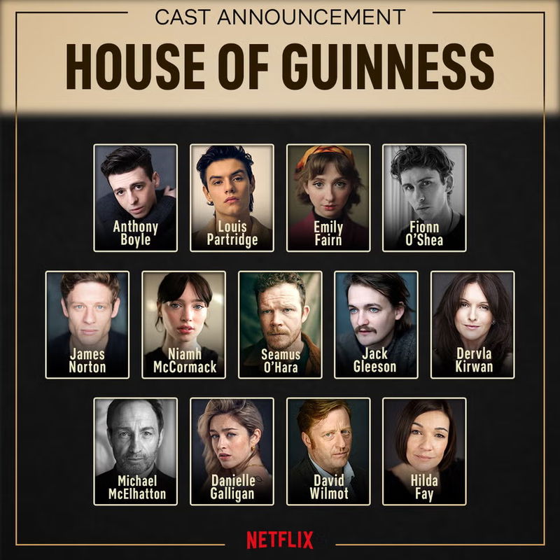 'House of Guinness' will be a new' Succession -like series from Netflix - Paudal 14 Image via Netflix