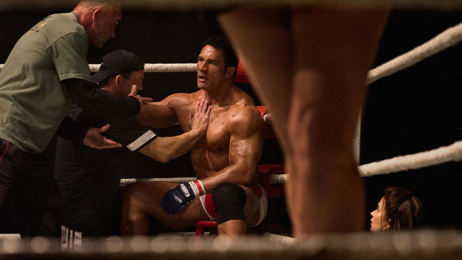 the smashing machine trailer dwayne johnson