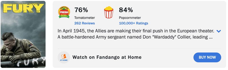 Schermafbeelding via Rotten Tomatoes
