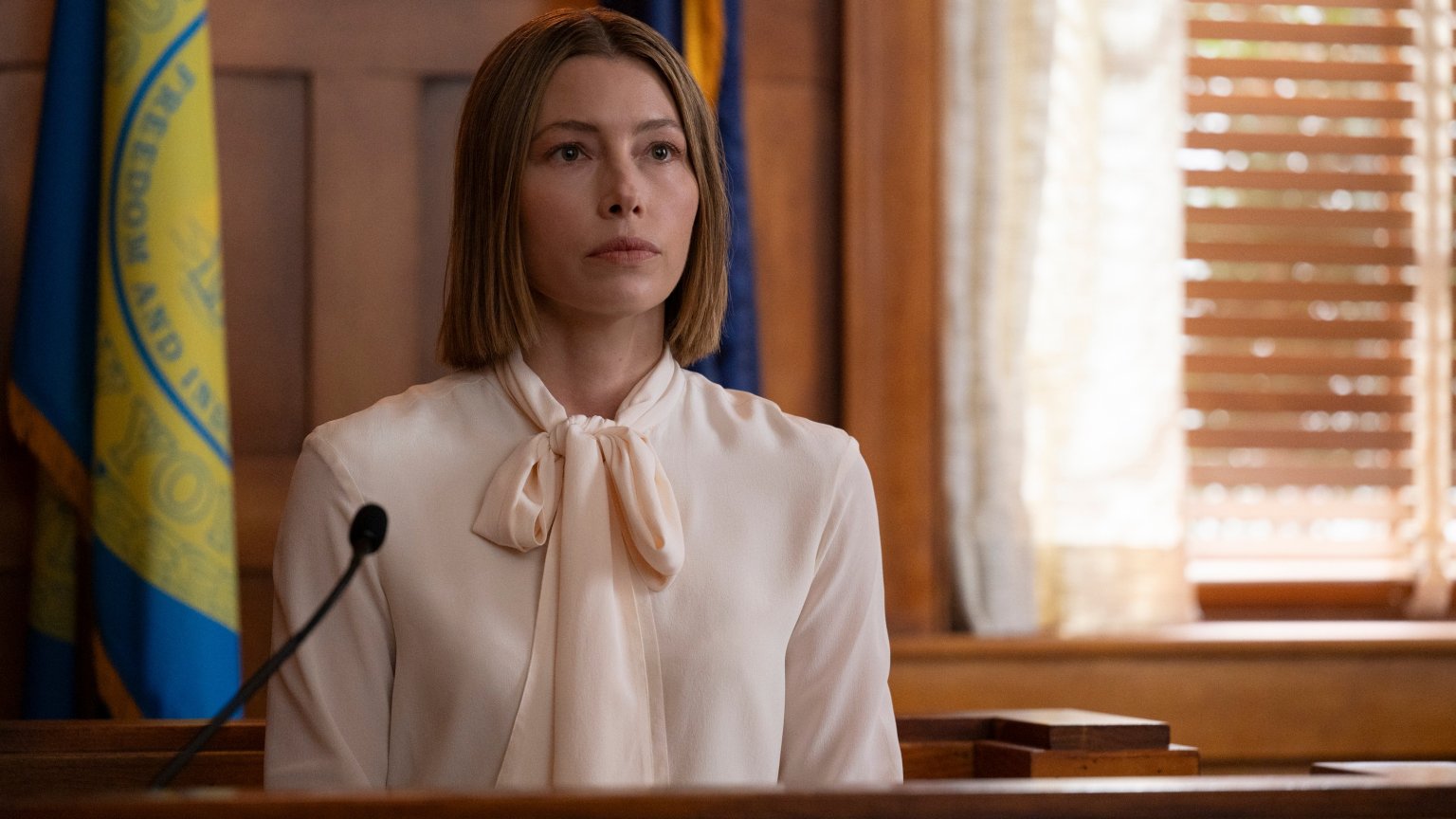 Kijkers onder de indruk van gloednieuwe misdaadserie met Jessica Biel: 'Waanzinnig goed'