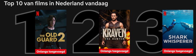 Schermafbeelding via Netflix