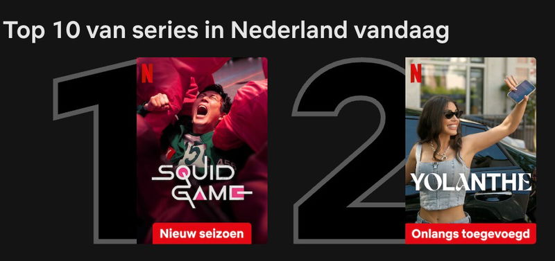 Schermafbeelding via Netflix