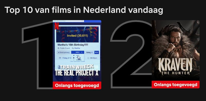 Schermafbeelding via Netflix