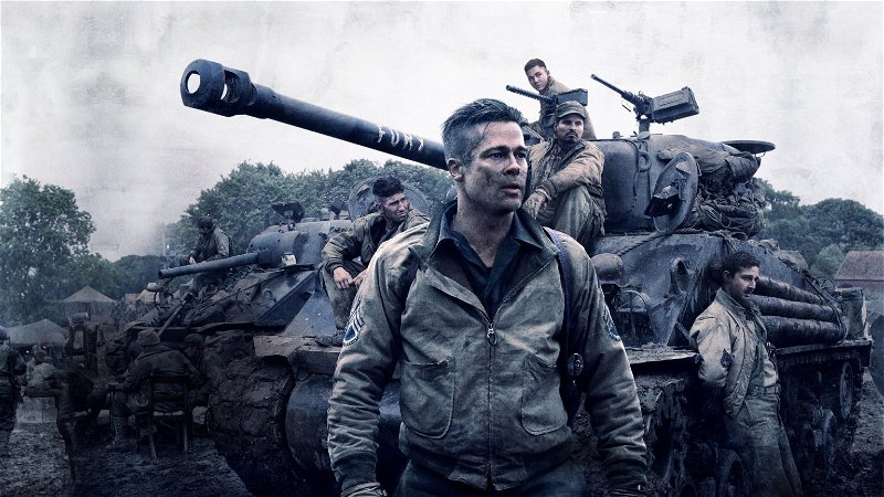 Vanavond op tv: Brad Pitt in oorlogsfilm 'Fury'