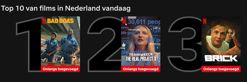 Schermafbeelding via Netflix