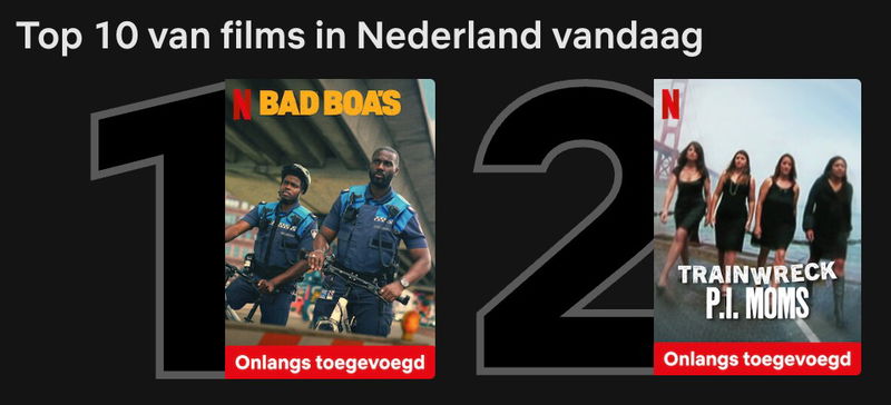 Schermafbeelding via Netflix