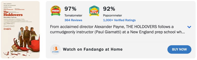 Schermafbeelding via Rotten Tomatoes