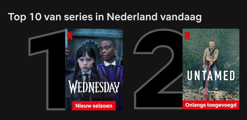 Schermafbeelding via Netflix