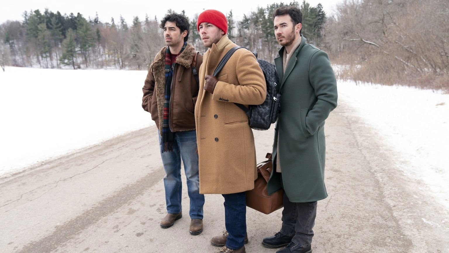 Eerste beelden onthuld van aankomende kerstfilm met de Jonas Brothers