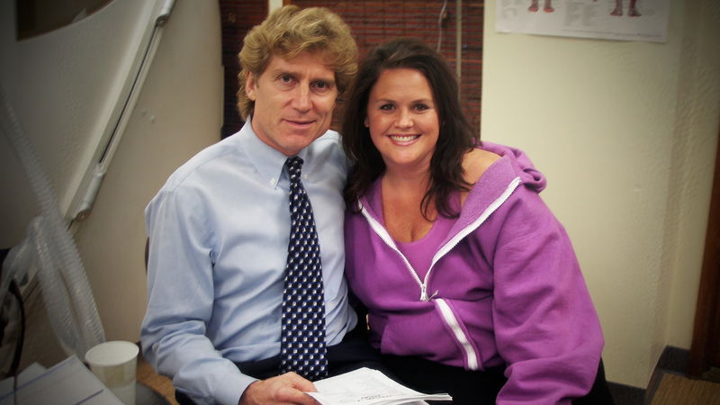 Robert Huizenga (links) en Tracey Yukich (rechts). Afbeelding via Netflix