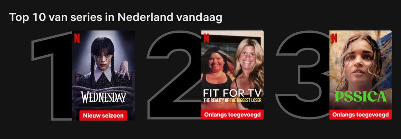 Schermafbeelding via Netflix
