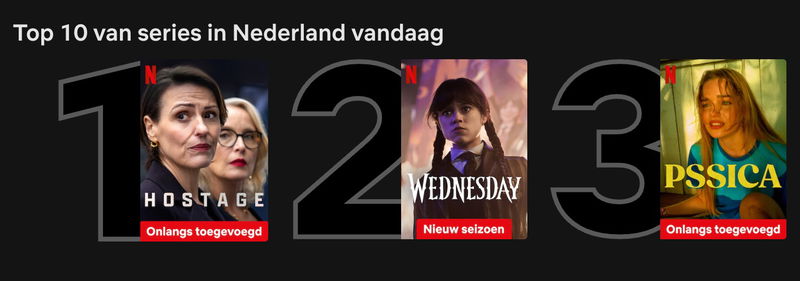 Schermafbeelding via Netflix