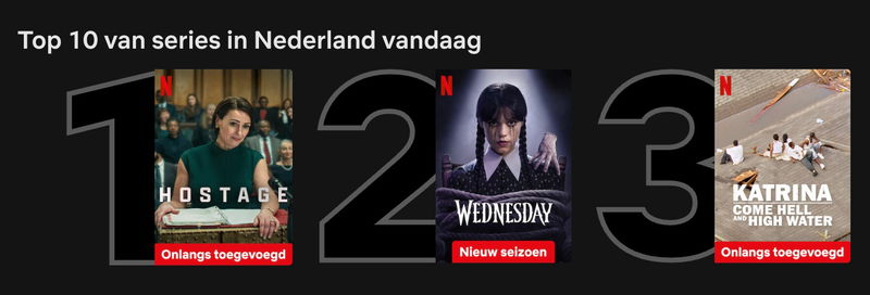 Schermafbeelding via Netflix
