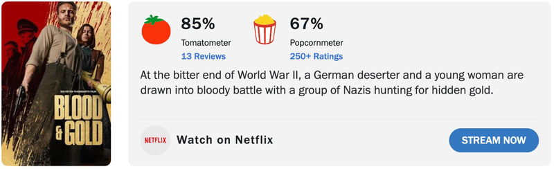 Schermafbeelding via Rotten Tomatoes