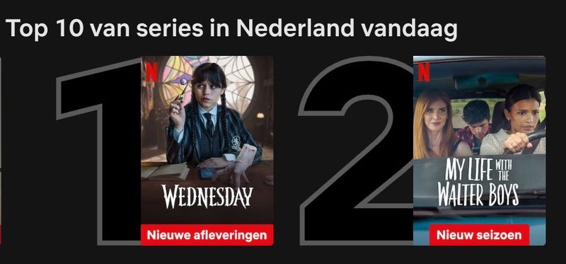 Schermafbeelding via Netflix