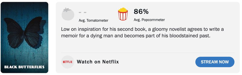 Schermafbeelding via Rotten Tomatoes