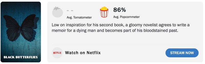 Schermafbeelding via Rotten Tomatoes
