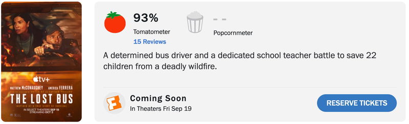 Schermafbeelding via Rotten Tomatoes