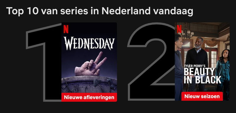 Schermafbeelding via Netflix