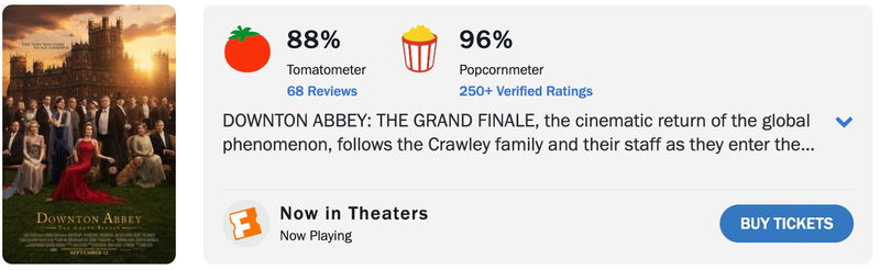 Schermafbeelding via Rotten Tomatoes