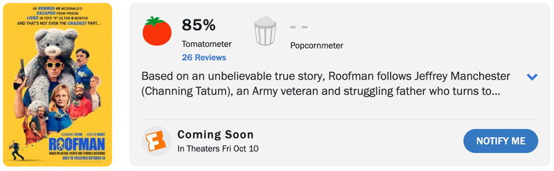 Schermafbeelding via Rotten Tomatoes