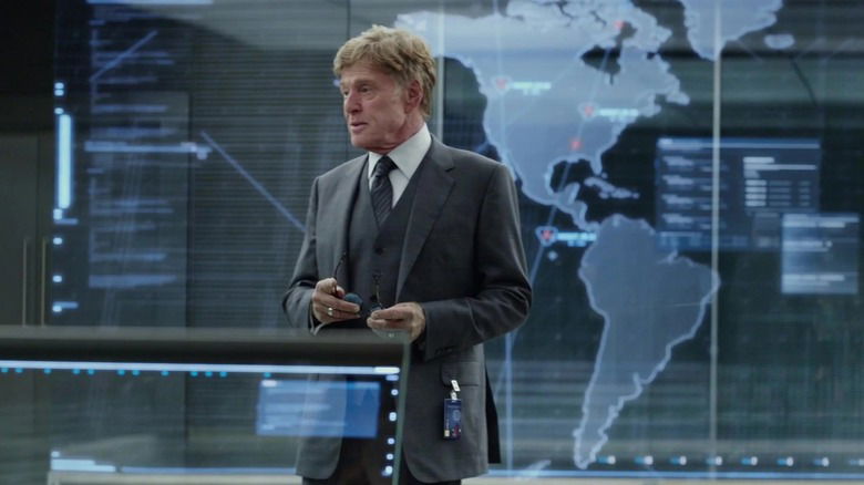 Robert Redford als Alexander Pierce in het MCU, afbeelding via Marvel Studios
