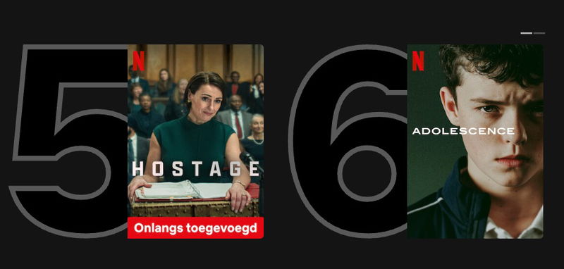 Schermafbeelding via Netflix