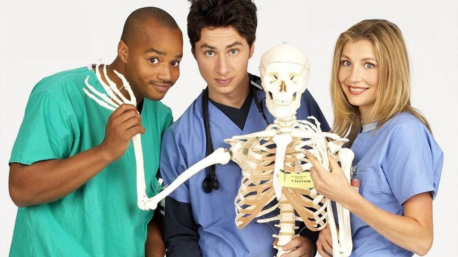 'Scrubs'-cast voor het eerst weer samen voor voorbereidingen op reboot