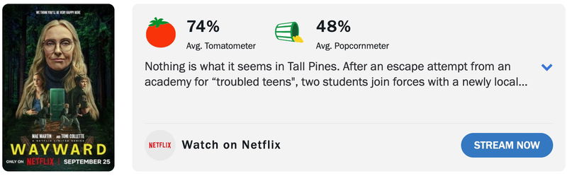 Schermafbeelding via Rotten Tomatoes