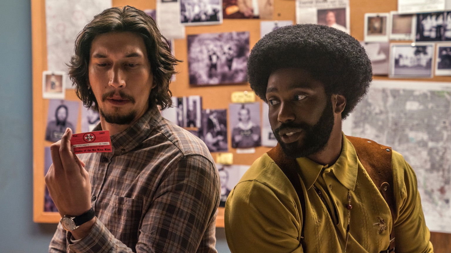 Vanavond op tv: 'BlacKkKlansman' met John David Washington en Adam Driver