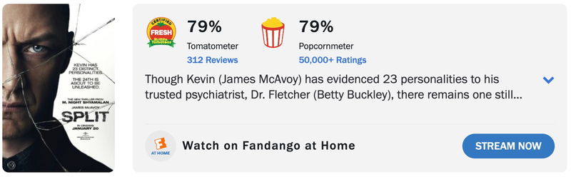 Schermafbeelding via Rotten Tomatoes