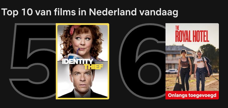 Schermafbeelding via Netflix