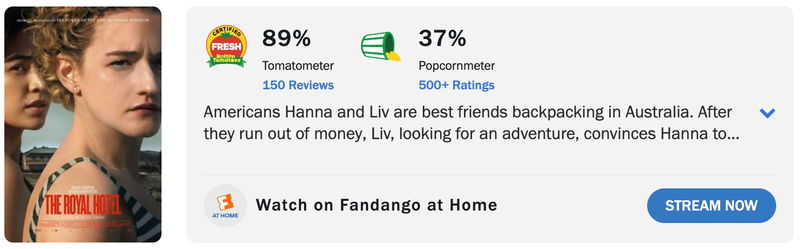 Schermafbeelding via Rotten Tomatoes