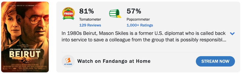 Schermafbeelding via Rotten Tomatoes