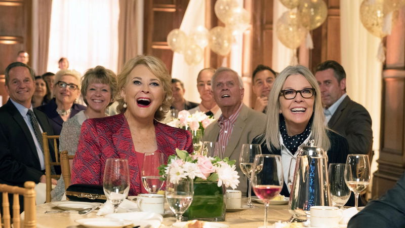 Diane Keaton in 'Book Club' (2018), afbeelding via TMDb