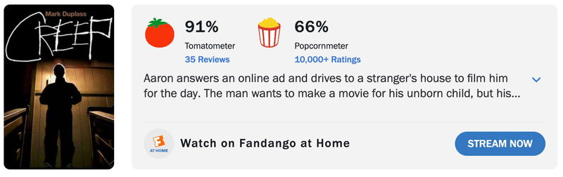 Schermafbeelding via Rotten Tomatoes