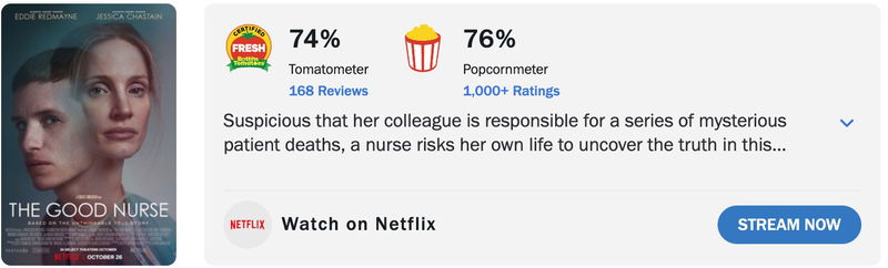 Schermafbeelding via Rotten Tomatoes
