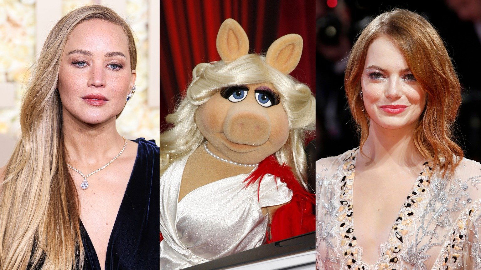 Jennifer Lawrence en Emma Stone produceren nieuwe film over Miss Piggy