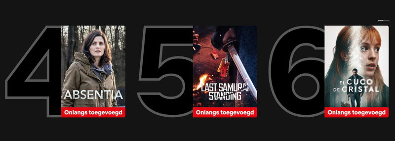 Schermafbeelding via Netflix
