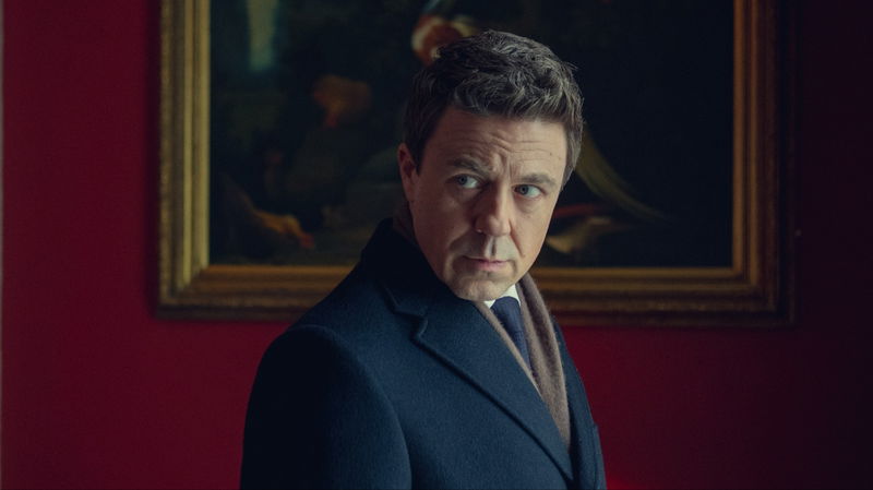 Andrew Buchan in 'Black Doves', afbeelding via Ludovic Robert/Netflix