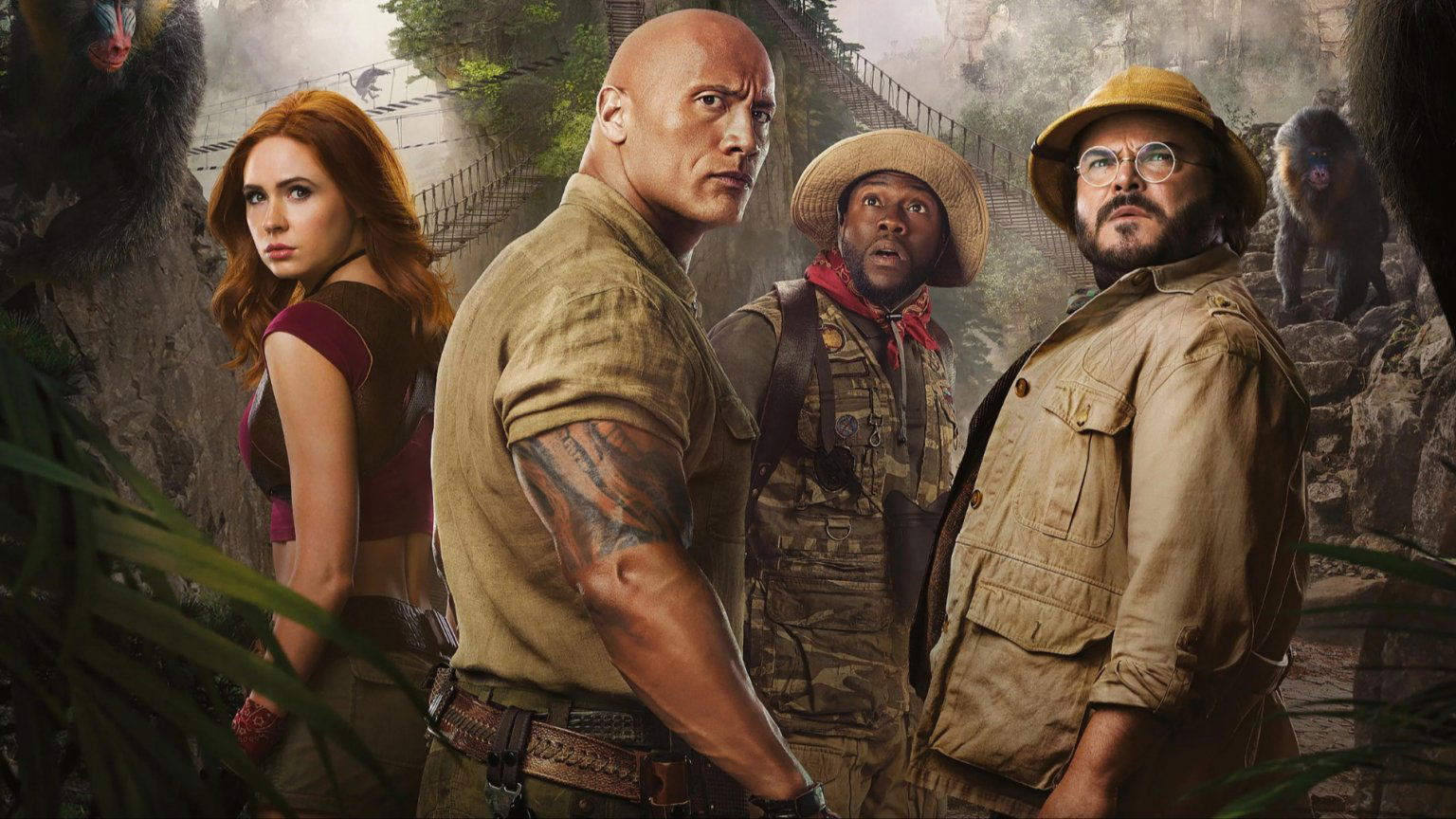Eerste setbeelden van nieuwe 'Jumanji'-film onthuld