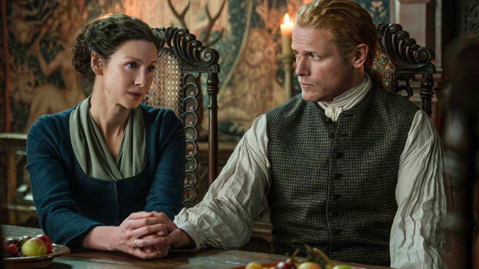 Langverwachte nieuwe afleveringen van 'Outlander' nu eindelijk te zien op Netflix