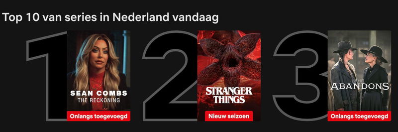 Schermafbeelding via Netflix