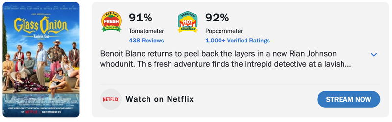 Schermafbeelding via Rotten Tomatoes