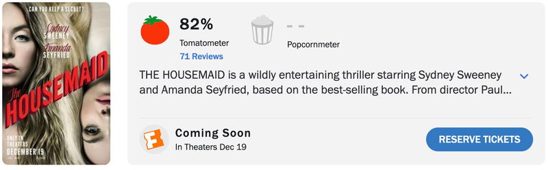 Schermafbeelding via Rotten Tomatoes