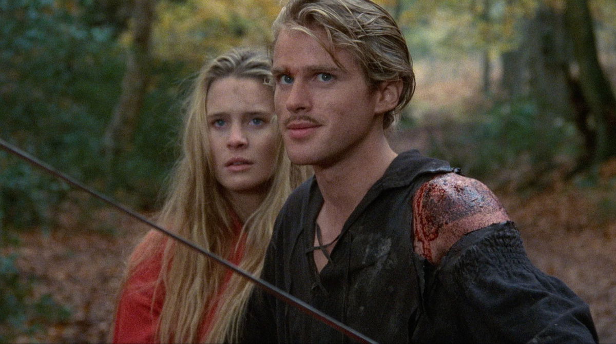 Cary Elwes & Robin Wright in 'The Princess Bride'. Afbeelding via TMDb.