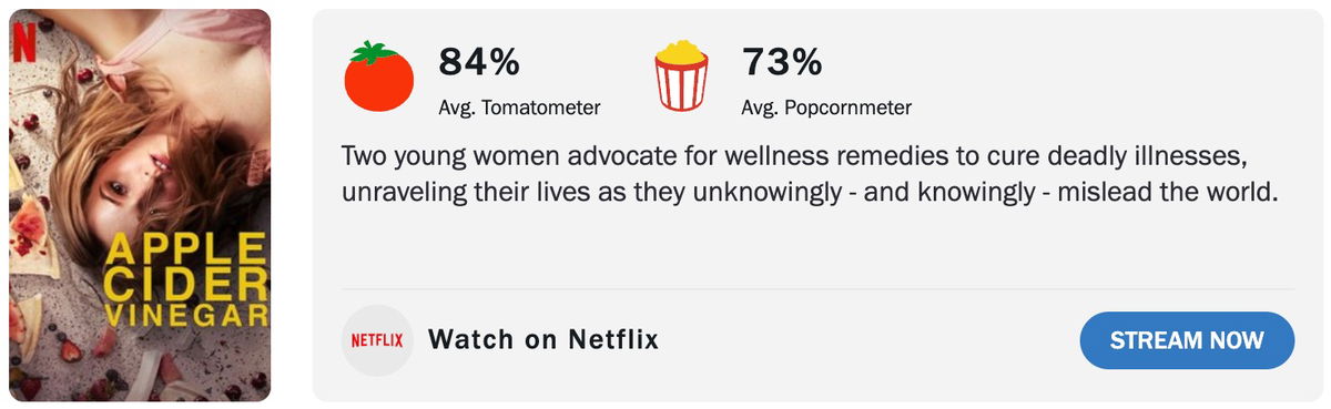 Schermafbeelding via Rotten Tomatoes